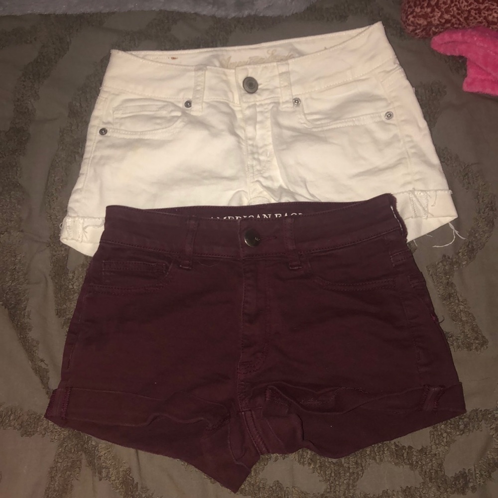 American eagle jean shorts